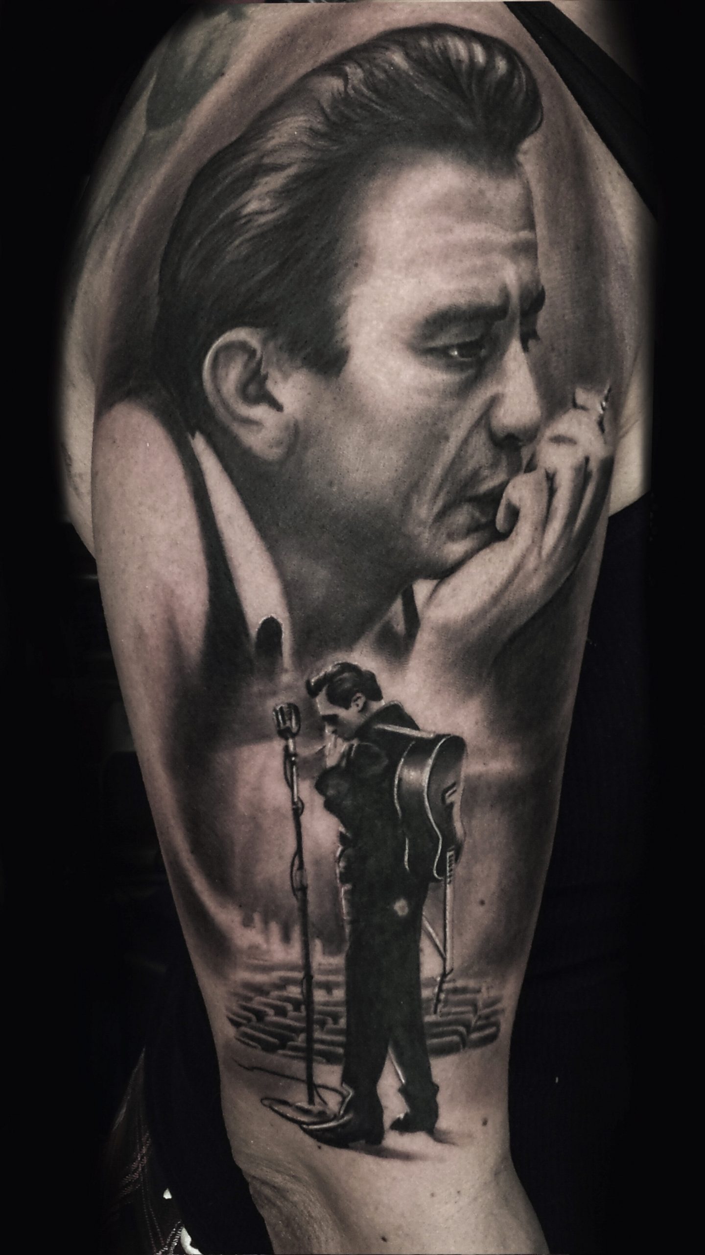 Johnny Cash Tattoo